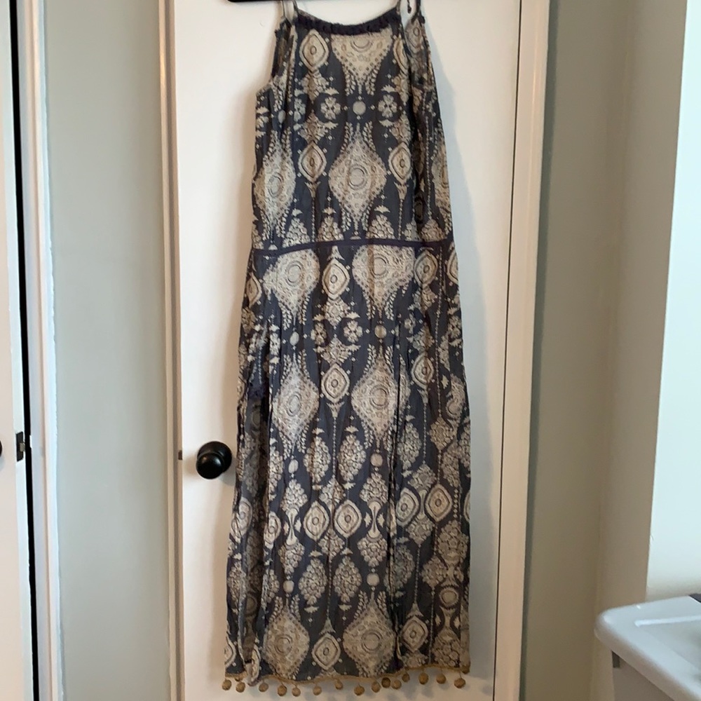 High neck dress